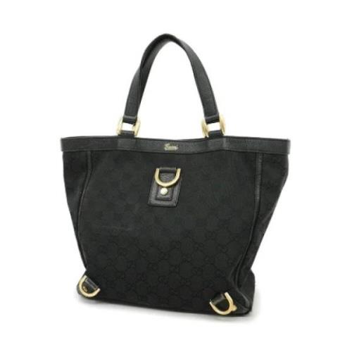 Pre-owned Leather gucci-bags Gucci Vintage , Black , Dames