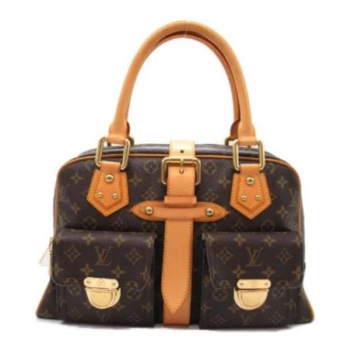 Pre-owned Canvas louis-vuitton-bags Louis Vuitton Vintage , Brown , Da...