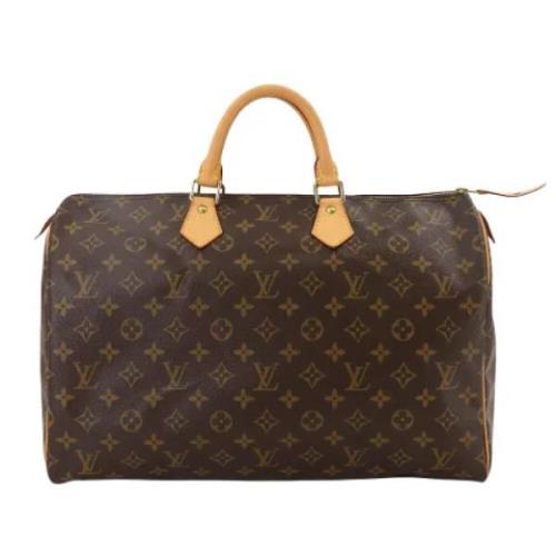 Pre-owned Canvas louis-vuitton-bags Louis Vuitton Vintage , Brown , Da...