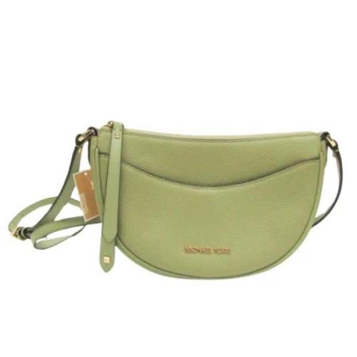 Pre-owned Leather shoulder-bags Michael Kors Pre-owned , Green , Dames