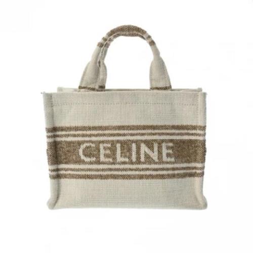 Pre-owned Canvas celine-bags Celine Vintage , Beige , Dames