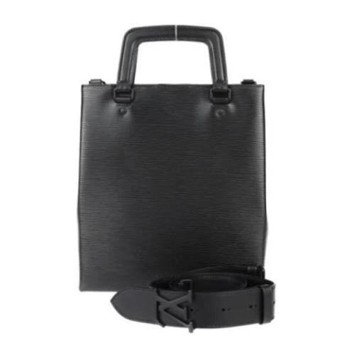 Pre-owned Leather louis-vuitton-bags Louis Vuitton Vintage , Black , D...