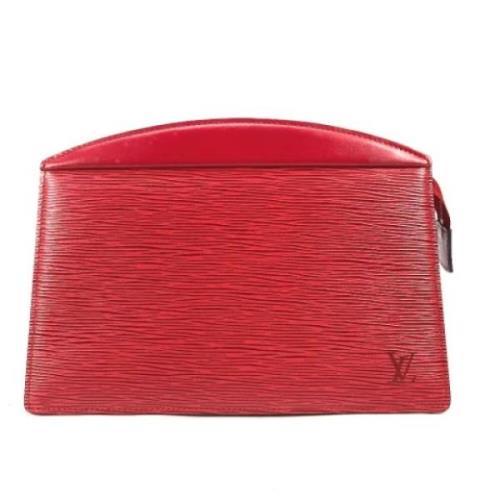 Pre-owned Leather louis-vuitton-bags Louis Vuitton Vintage , Red , Dam...