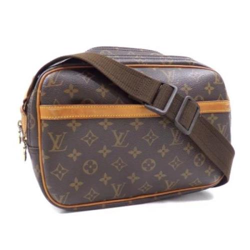 Pre-owned Canvas louis-vuitton-bags Louis Vuitton Vintage , Brown , Da...