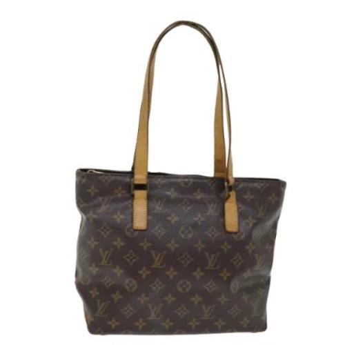 Pre-owned Canvas louis-vuitton-bags Louis Vuitton Vintage , Brown , Da...