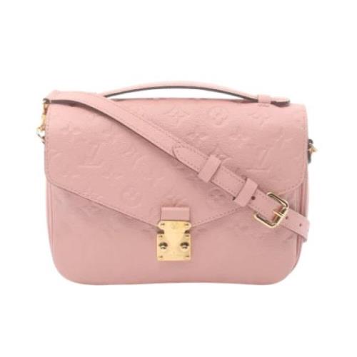 Pre-owned Leather louis-vuitton-bags Louis Vuitton Vintage , Pink , Da...