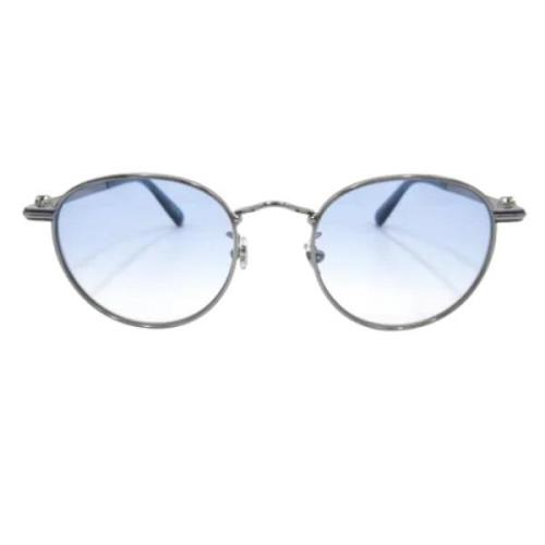 Pre-owned Plastic sunglasses Moncler Pre-owned , Blue , Dames