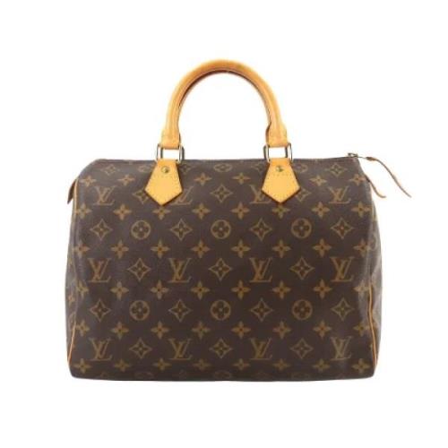 Pre-owned Canvas louis-vuitton-bags Louis Vuitton Vintage , Brown , Da...