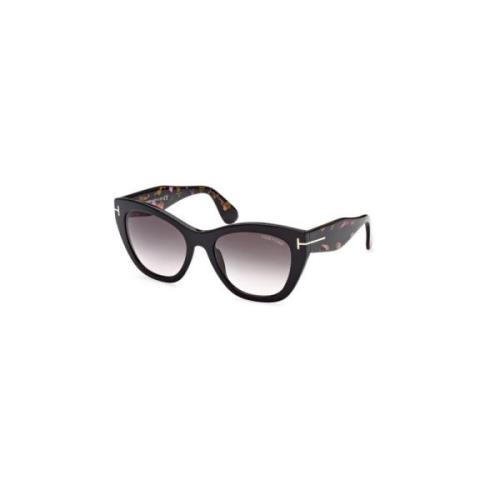 Zwarte zonnebril met stijl Ft0940 Tom Ford , Black , Unisex