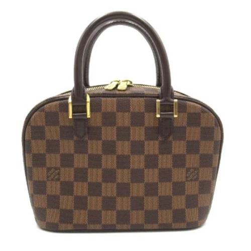 Pre-owned Canvas louis-vuitton-bags Louis Vuitton Vintage , Brown , Da...