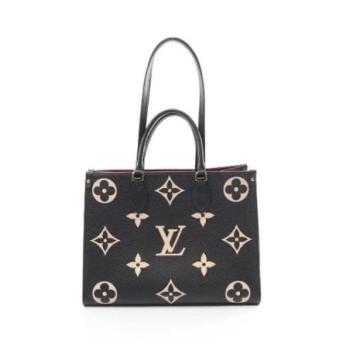 Pre-owned Leather louis-vuitton-bags Louis Vuitton Vintage , Black , D...