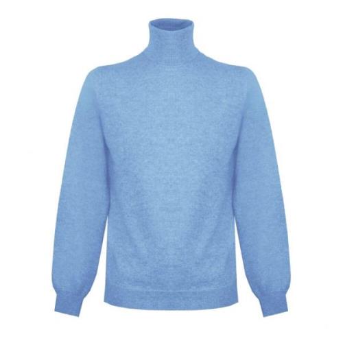 Lichtblauwe Cashmere Sweater Malo , Blue , Dames