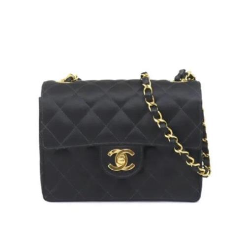 Pre-owned Fabric chanel-bags Chanel Vintage , Black , Dames