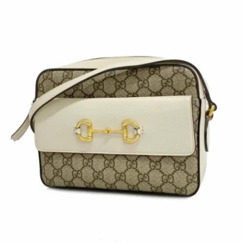 Pre-owned Leather gucci-bags Gucci Vintage , Brown , Dames