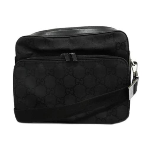 Pre-owned Nylon gucci-bags Gucci Vintage , Black , Dames