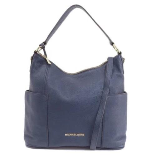 Pre-owned Leather handbags Michael Kors Pre-owned , Blue , Dames