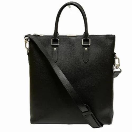 Pre-owned Leather louis-vuitton-bags Louis Vuitton Vintage , Black , H...