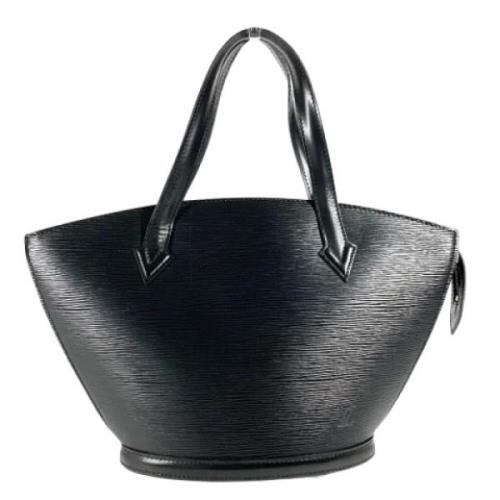 Pre-owned Leather louis-vuitton-bags Louis Vuitton Vintage , Black , D...