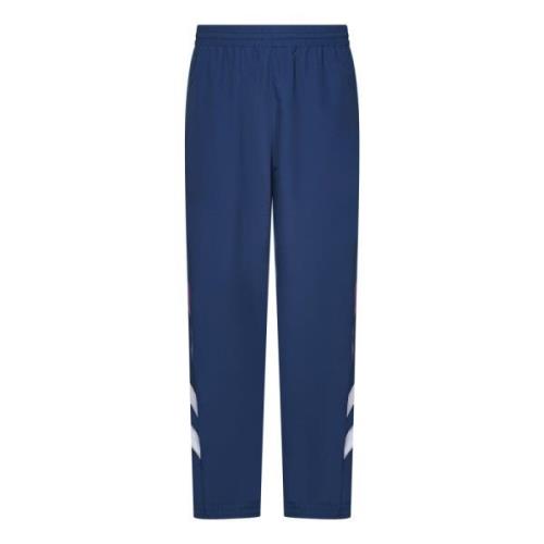 Blauwe technische stof trainingsbroek Martine Rose , Blue , Heren