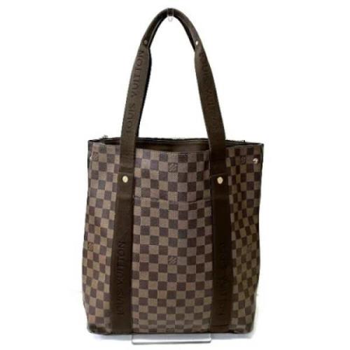 Pre-owned Fabric louis-vuitton-bags Louis Vuitton Vintage , Brown , Da...