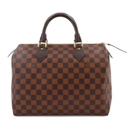 Pre-owned Canvas louis-vuitton-bags Louis Vuitton Vintage , Brown , Da...