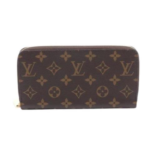 Pre-owned Plastic wallets Louis Vuitton Vintage , Brown , Dames