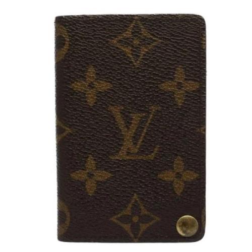 Pre-owned Canvas wallets Louis Vuitton Vintage , Brown , Dames