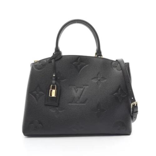 Pre-owned Leather louis-vuitton-bags Louis Vuitton Vintage , Black , D...