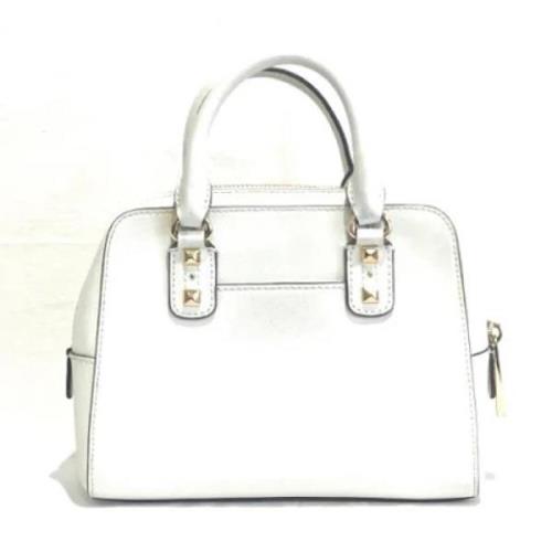 Pre-owned Leather handbags Michael Kors Pre-owned , White , Dames