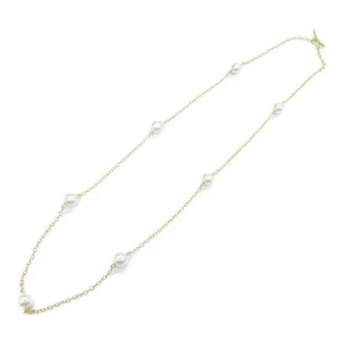 Pre-owned Yellow Gold necklaces Tiffany & Co. Pre-owned , Yellow , Dam...