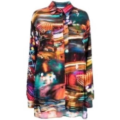 Stijlvolle Shirt voor Mannen en Vrouwen Moschino , Multicolor , Heren