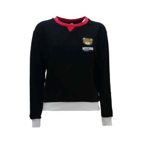 Stijlvolle Sweater voor Mannen en Vrouwen Moschino , Black , Dames