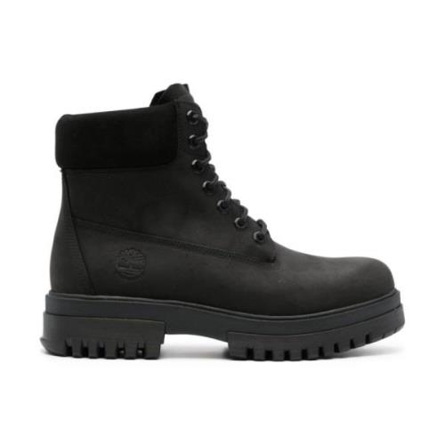 Zwarte Premium Laarzen Timberland , Black , Heren