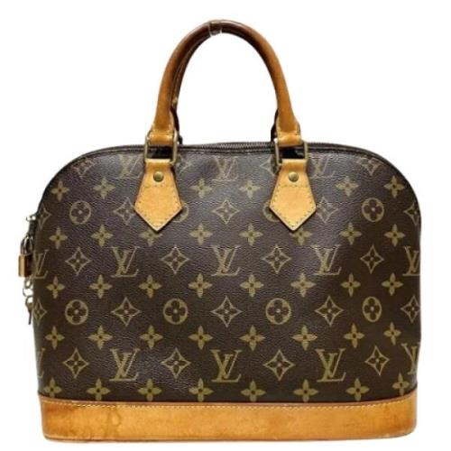 Pre-owned Fabric louis-vuitton-bags Louis Vuitton Vintage , Brown , Da...