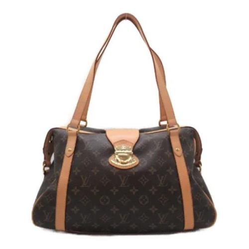 Pre-owned Canvas louis-vuitton-bags Louis Vuitton Vintage , Brown , Da...