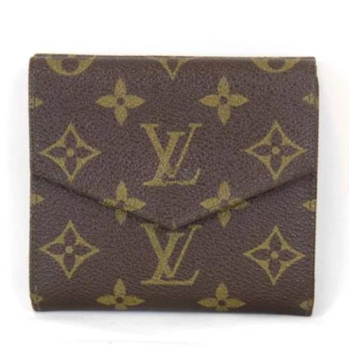 Pre-owned Fabric wallets Louis Vuitton Vintage , Brown , Dames