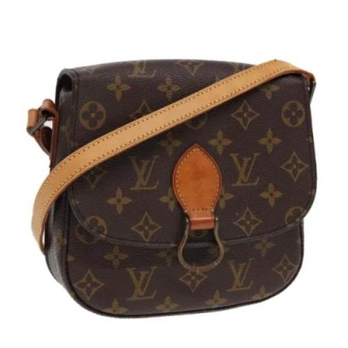 Pre-owned Canvas louis-vuitton-bags Louis Vuitton Vintage , Brown , Da...