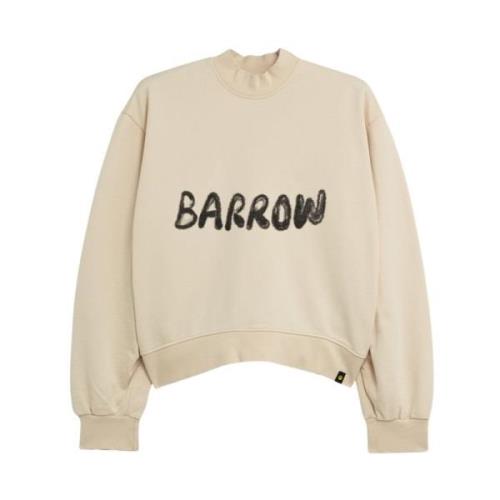 Felpa Cropped Met Print Barrow , White , Unisex