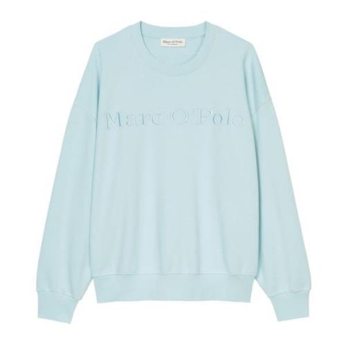 Logo sweatshirt relaxed Marc O'Polo , Blue , Dames