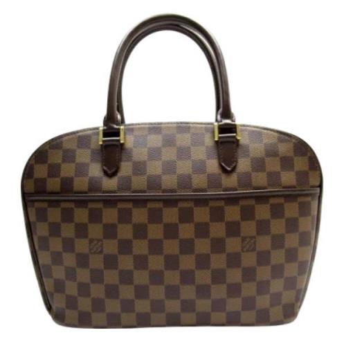 Pre-owned Canvas louis-vuitton-bags Louis Vuitton Vintage , Brown , Da...