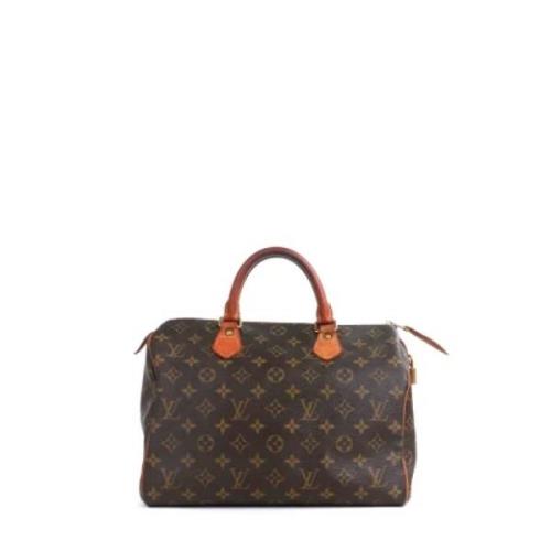 Pre-owned Leather louis-vuitton-bags Louis Vuitton Vintage , Brown , D...