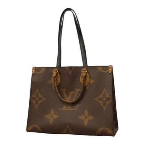 Pre-owned Fabric louis-vuitton-bags Louis Vuitton Vintage , Brown , Da...