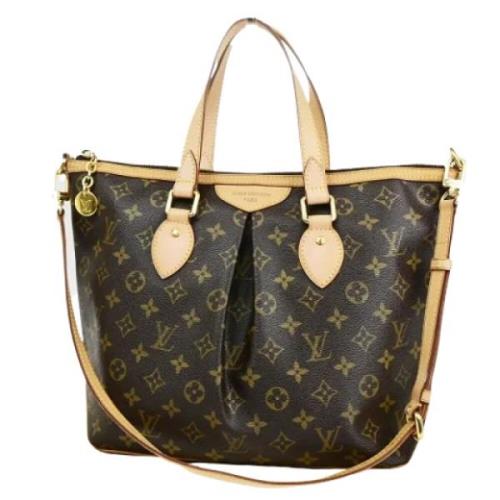 Pre-owned Canvas shoulder-bags Louis Vuitton Vintage , Brown , Dames