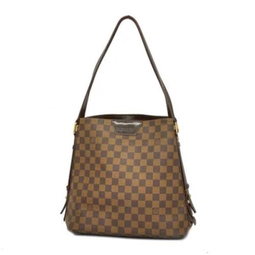 Pre-owned Fabric louis-vuitton-bags Louis Vuitton Vintage , Brown , Da...