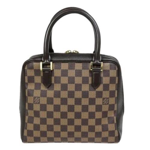 Pre-owned Canvas handbags Louis Vuitton Vintage , Brown , Dames