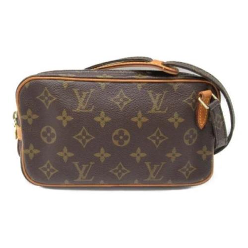 Pre-owned Canvas louis-vuitton-bags Louis Vuitton Vintage , Brown , Da...