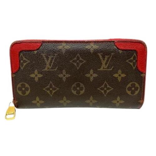 Pre-owned Fabric wallets Louis Vuitton Vintage , Brown , Dames