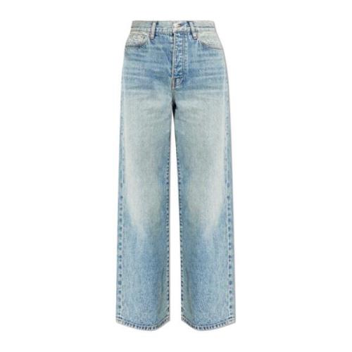 Jeans met logo Amiri , Blue , Dames