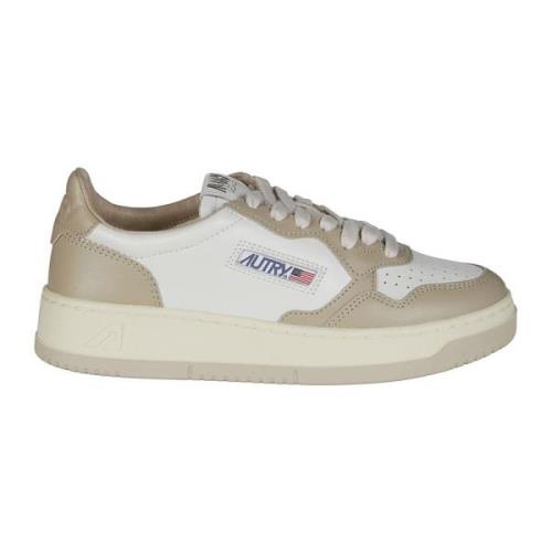 Lage Leren Medalist Sneakers Autry , Multicolor , Dames