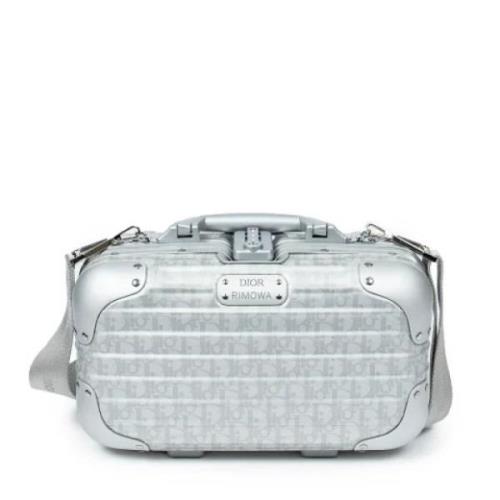 Pre-owned Stainless Steel shoulder-bags Dior Vintage , Gray , Dames